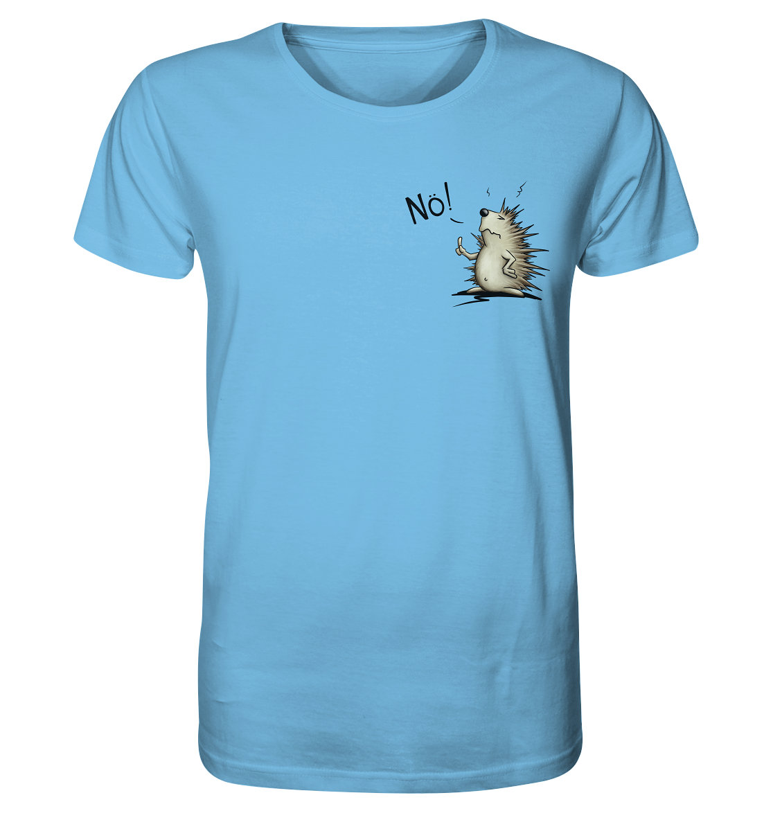 Nö! Grummeliger Igel - Organic Shirt