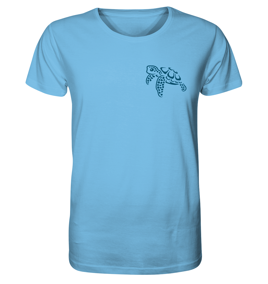 Lässig lustige Wasserschildkröte - Organic Shirt