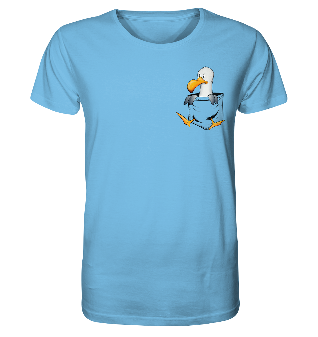 Kleine Möwe In Deiner Tasche - Organic Shirt