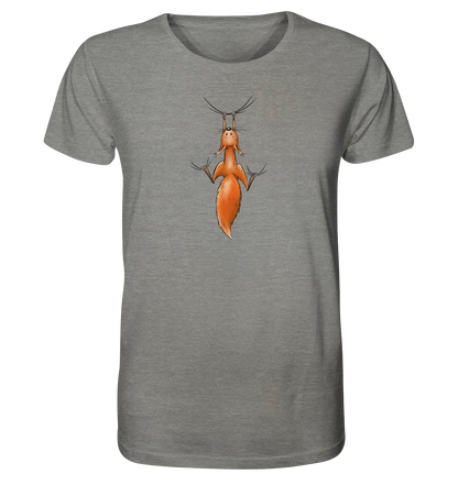 Rotes Eichhörnchen hängt ab - Organic Shirt