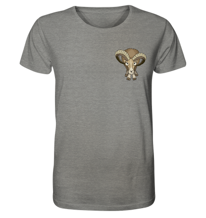 Bockiges Mufflon Widder Schafbock - Organic Shirt