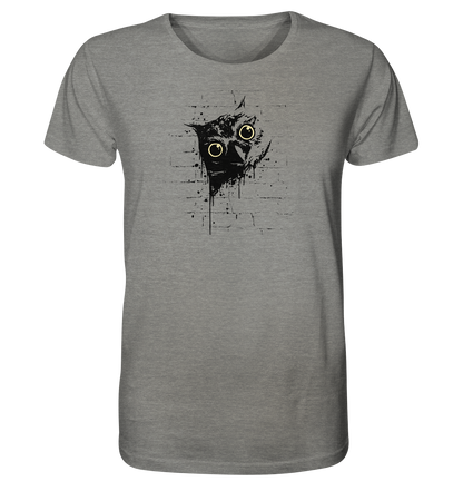 Lässige Street Art Eule - Organic Shirt