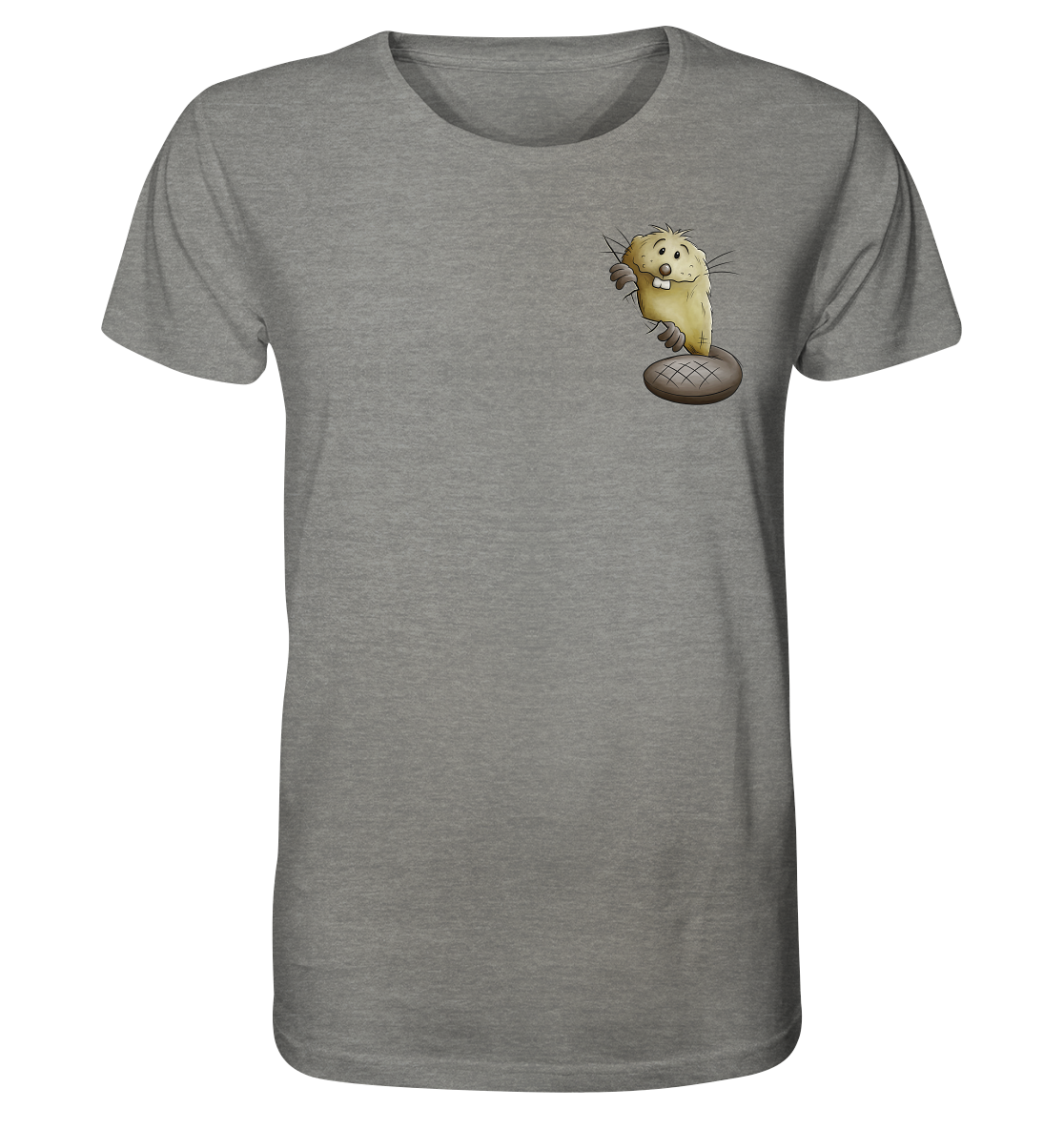 Lustiger frecher Biber - Organic Shirt