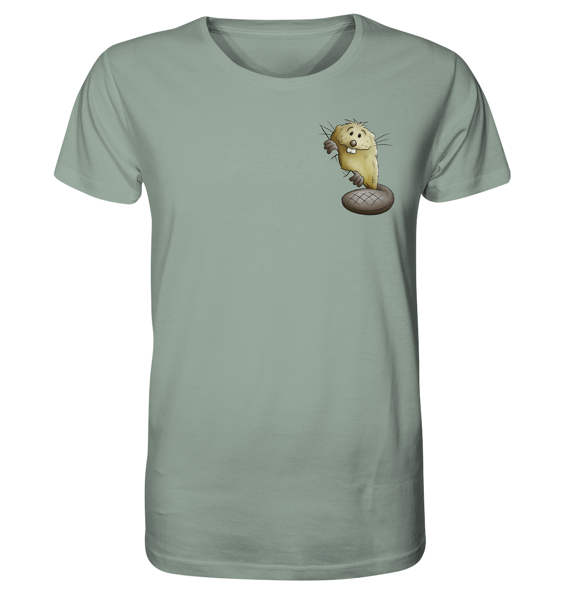 Lustiger frecher Biber - Organic Shirt
