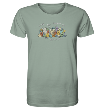 Nope, Nee, Nö Katzen - Organic Shirt