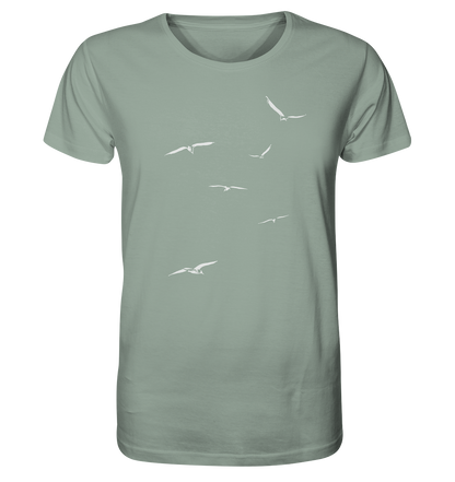 Vogelschwarm – Traum vom Fliegen - Organic Shirt