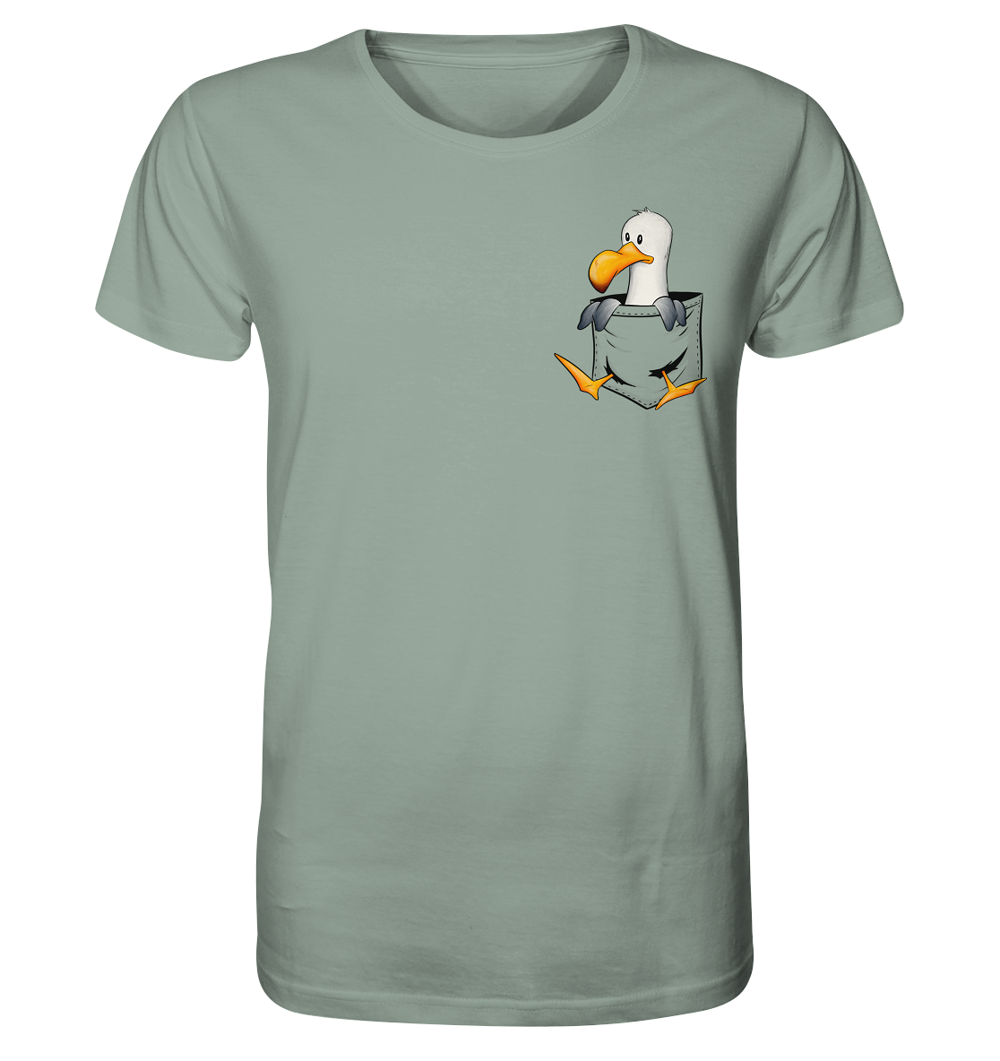 Kleine Möwe In Deiner Tasche - Organic Shirt