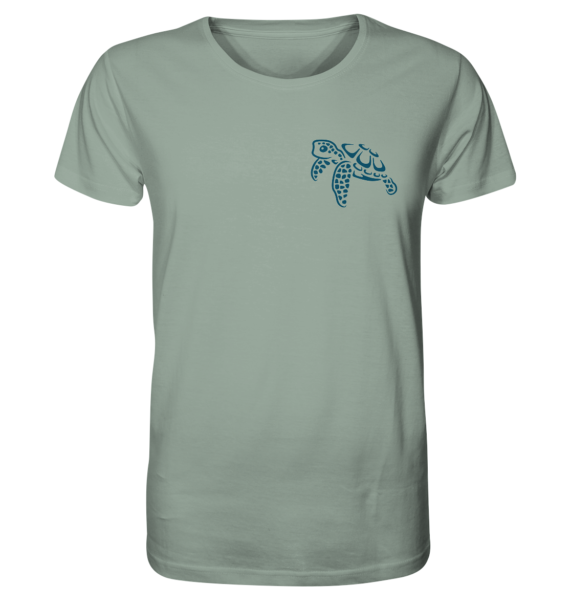 Lässig lustige Wasserschildkröte - Organic Shirt