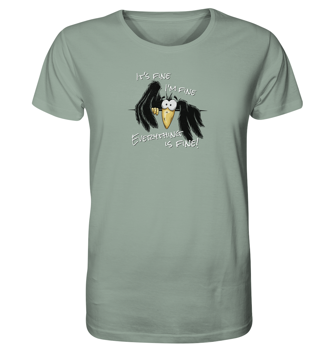 I’m Fine Rabe | Alles Gut Krähe - Organic Shirt