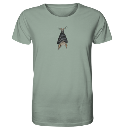 Lustig chillende Fledermaus - Organic Shirt