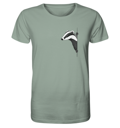 Lässiger Dachs Meister Grimbart - Organic Shirt