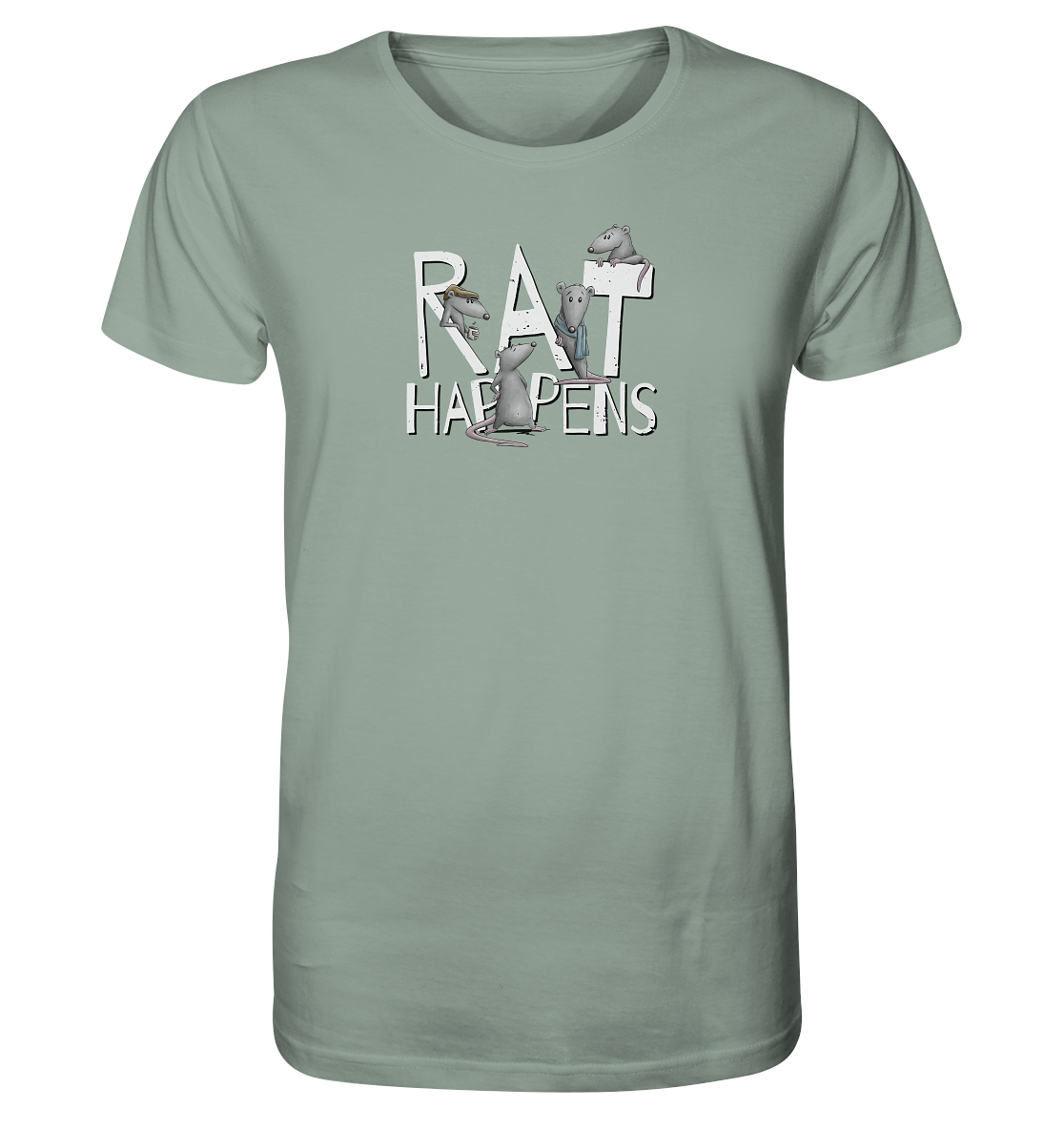 Rat Happens Ratten - Organic Shirt
