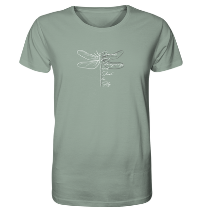 Breite die Flügel aus und flieg los | Libelle - Organic Shirt