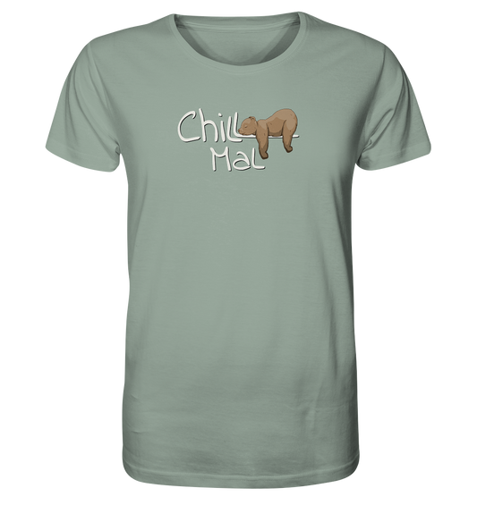 Chill Mal schläfriger Braunbär - Organic Shirt