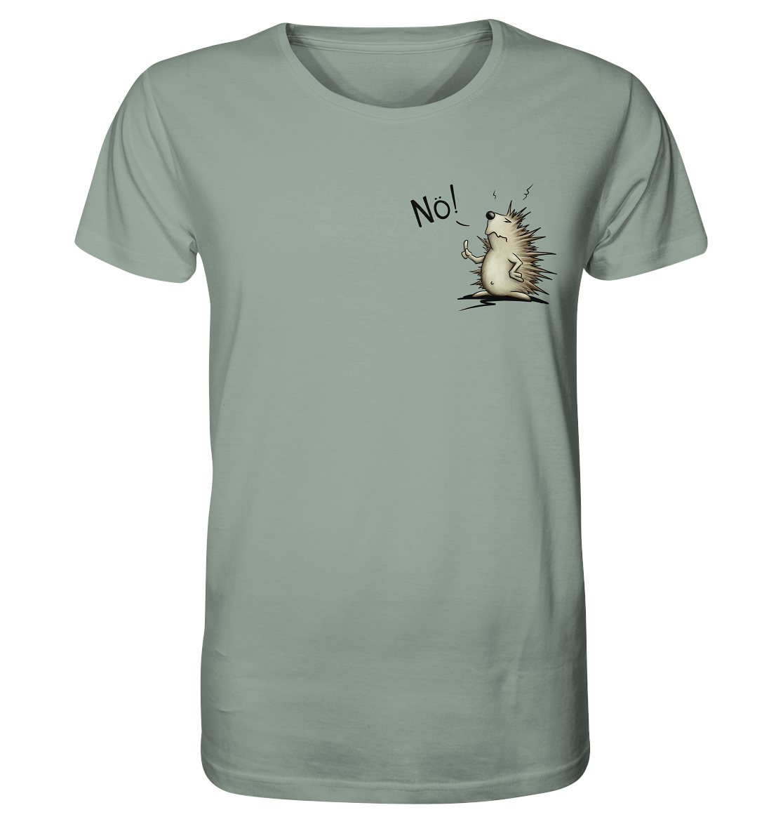 Nö! Grummeliger Igel - Organic Shirt