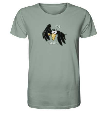 Joa Läuft Krähe gechillter Rabe - Organic Shirt