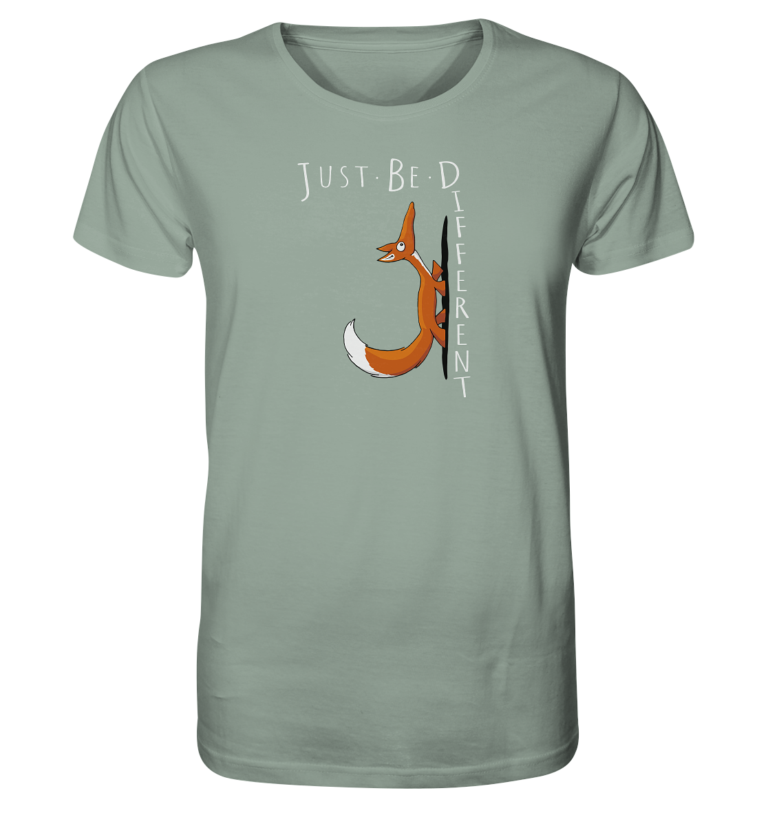 Just Be Different | Sei Anders, kleiner Fuchs - Organic Shirt
