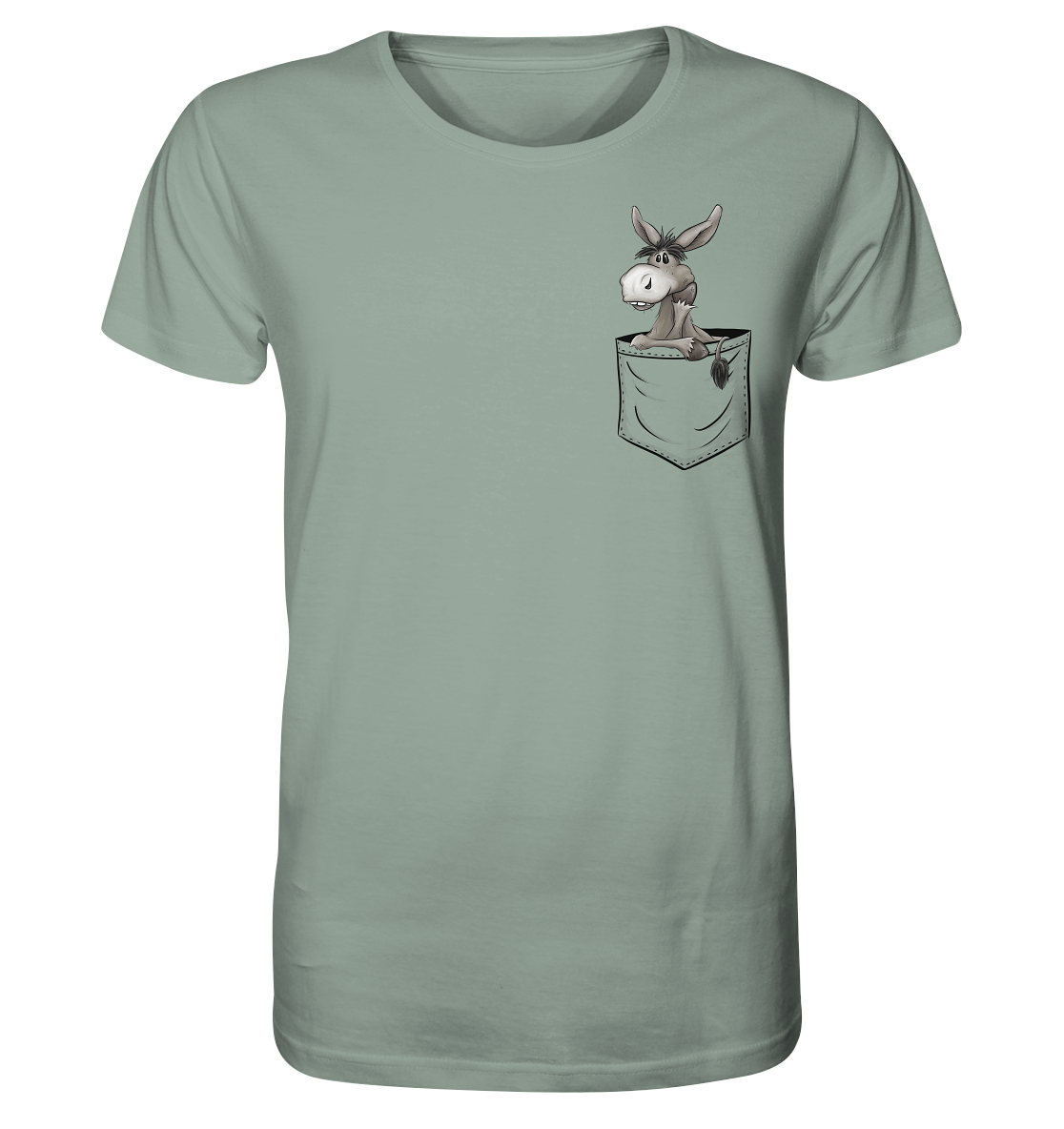 Bockiger Esel in Deiner Tasche - Organic Shirt