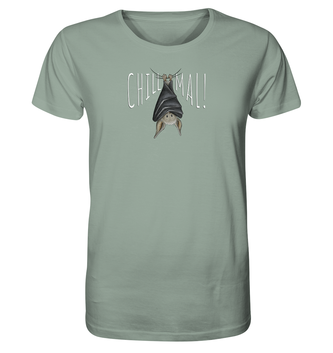 Chill Mal gemütliche Fledermaus - Organic Shirt