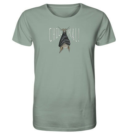 Chill Mal gemütliche Fledermaus - Organic Shirt