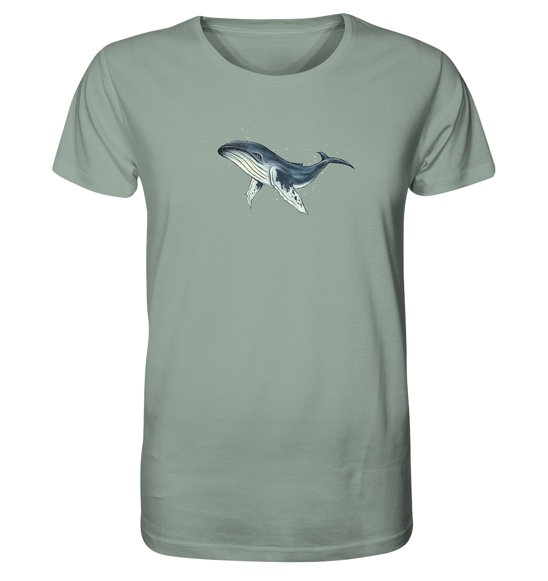 Tiefsee Ozean-Riese Buckelwal - Organic Shirt