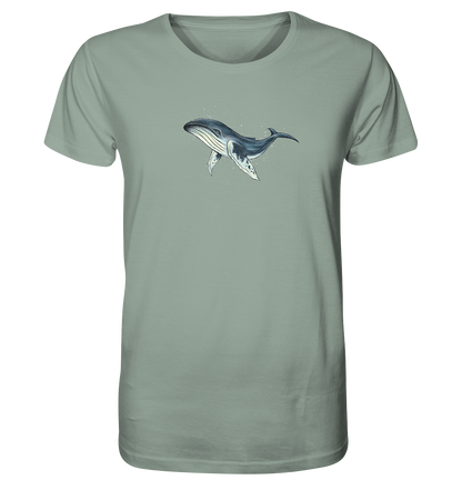 Tiefsee Ozean-Riese Buckelwal - Organic Shirt