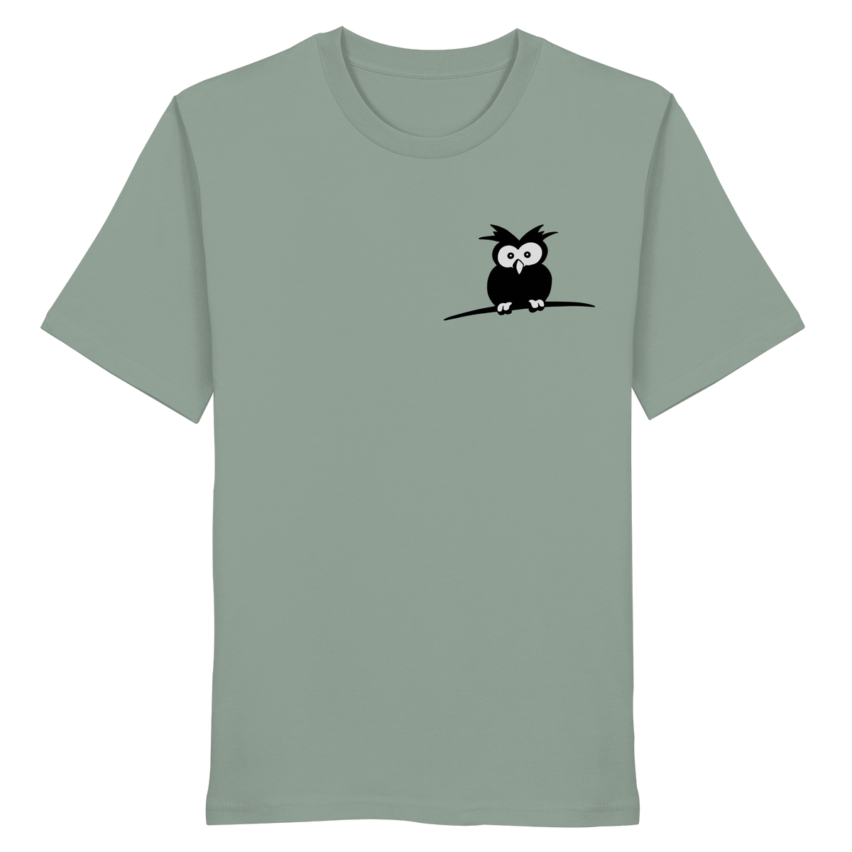 Kleine struppige Eule - Organic Shirt