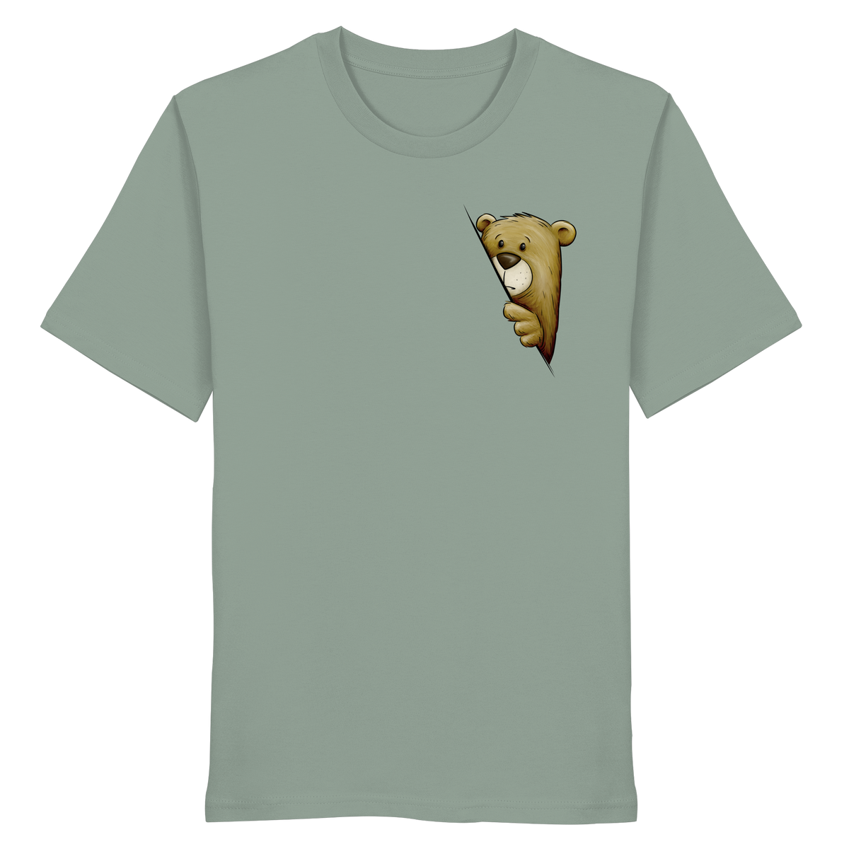 Funky Bär Illustration - Organic Shirt