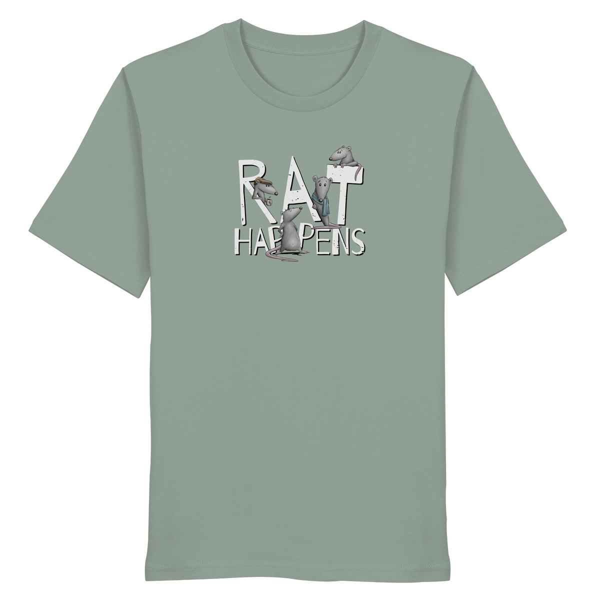 Rat Happens Ratten - Organic Shirt