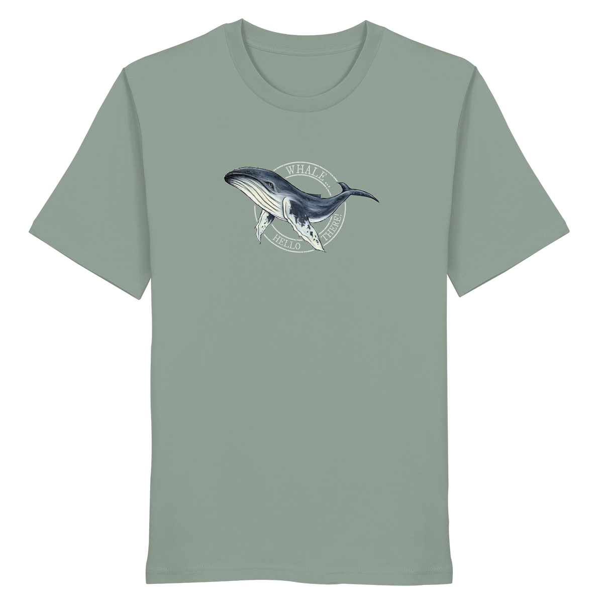 Whale, Hello There | Buckelwal - Organic Shirt