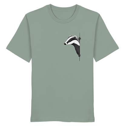 Lässiger Dachs Meister Grimbart - Organic Shirt