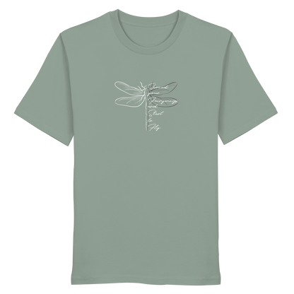 Breite die Flügel aus und flieg los | Libelle - Organic Shirt