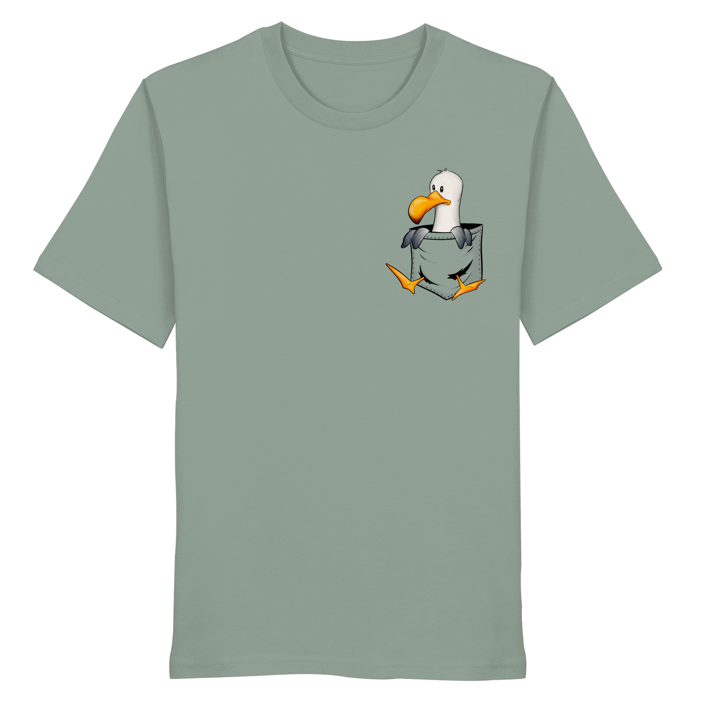 Kleine Möwe In Deiner Tasche - Organic Shirt