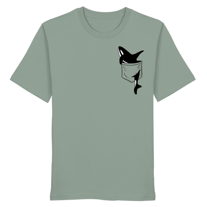 Orca In Deiner Tasche - Organic Shirt