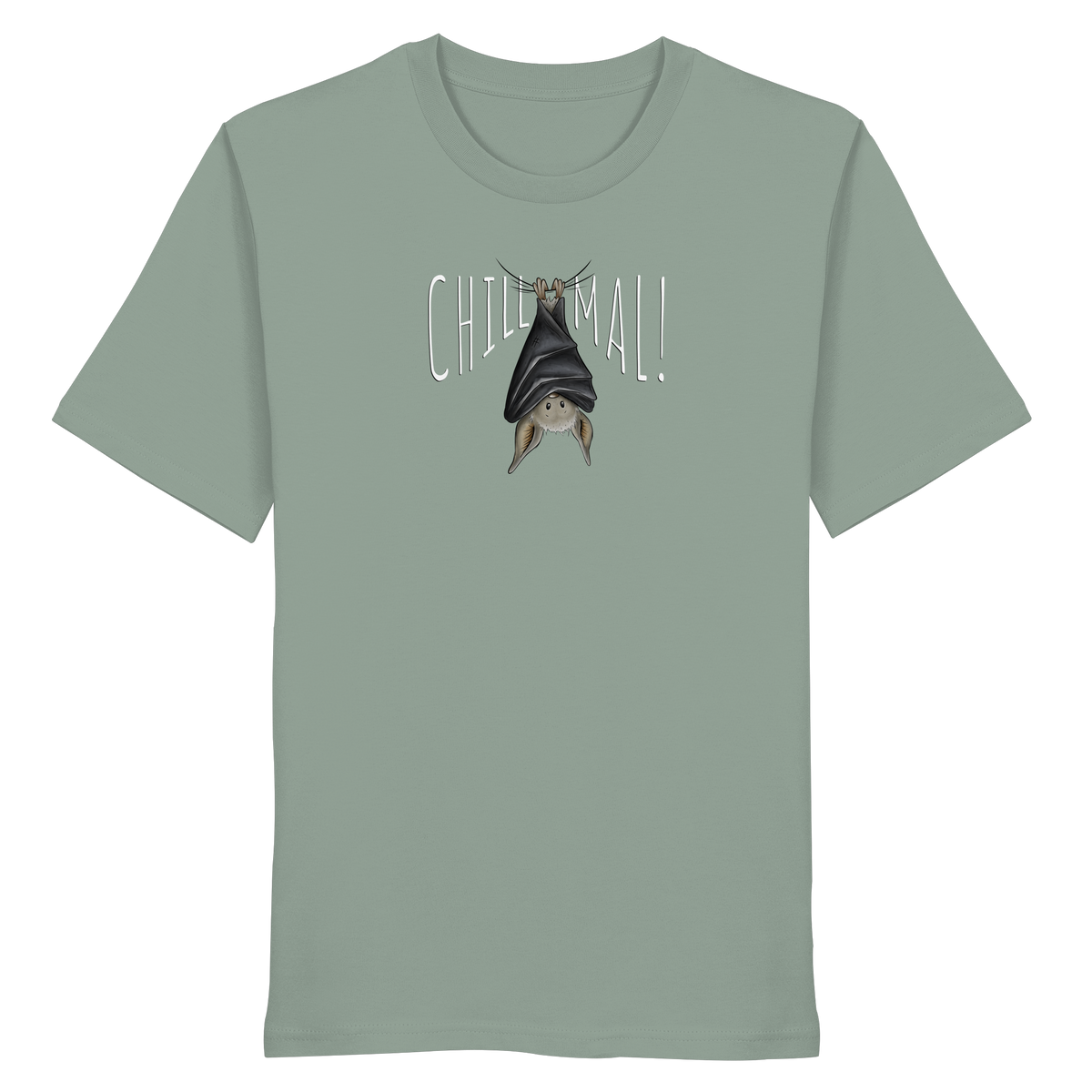 Chill Mal gemütliche Fledermaus - Organic Shirt