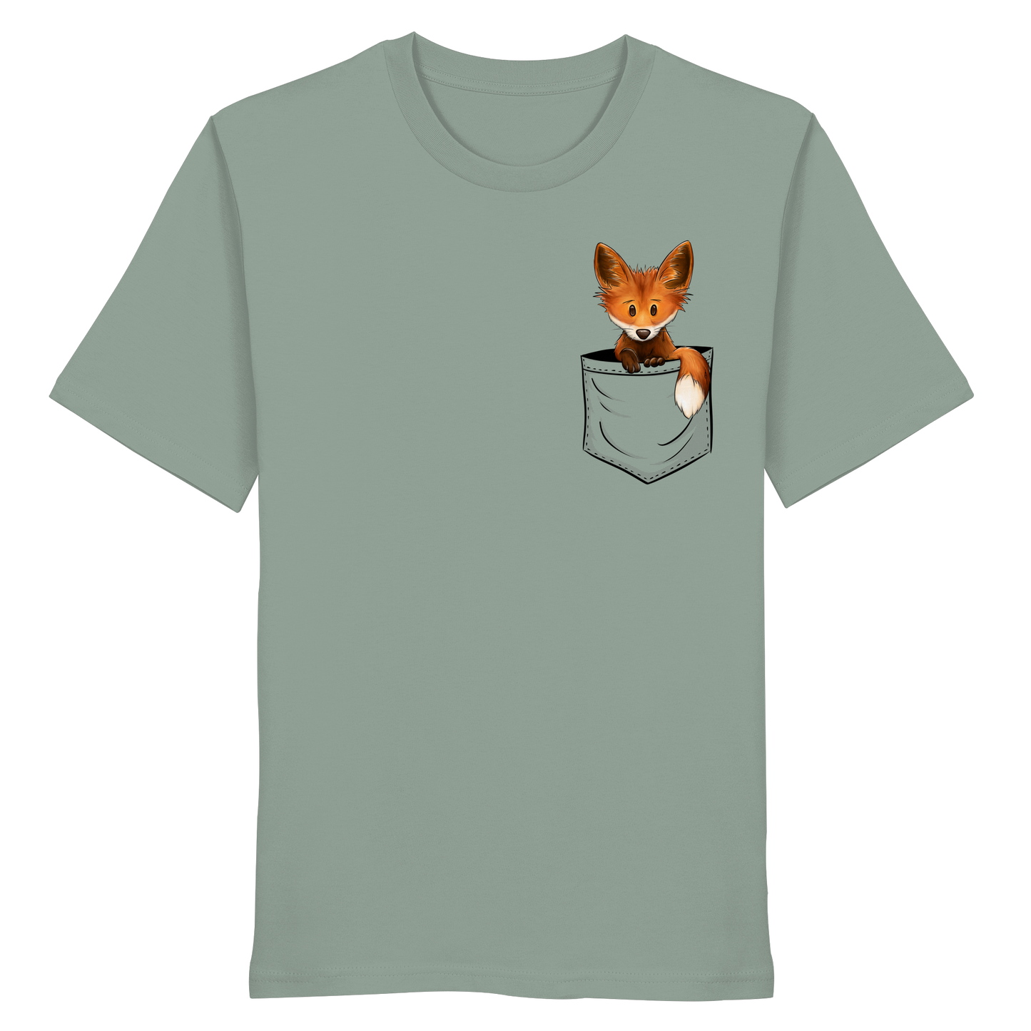 Funky Fuchs in der Tasche - Organic Shirt