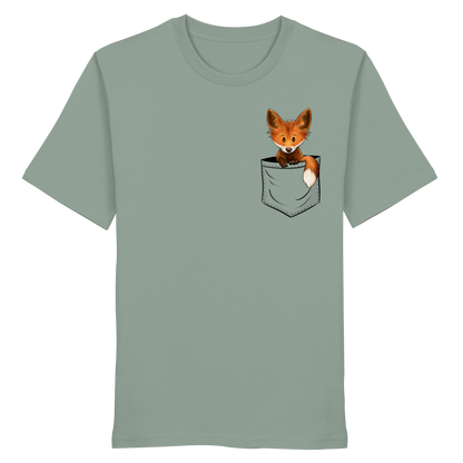 Funky Fuchs in der Tasche - Organic Shirt