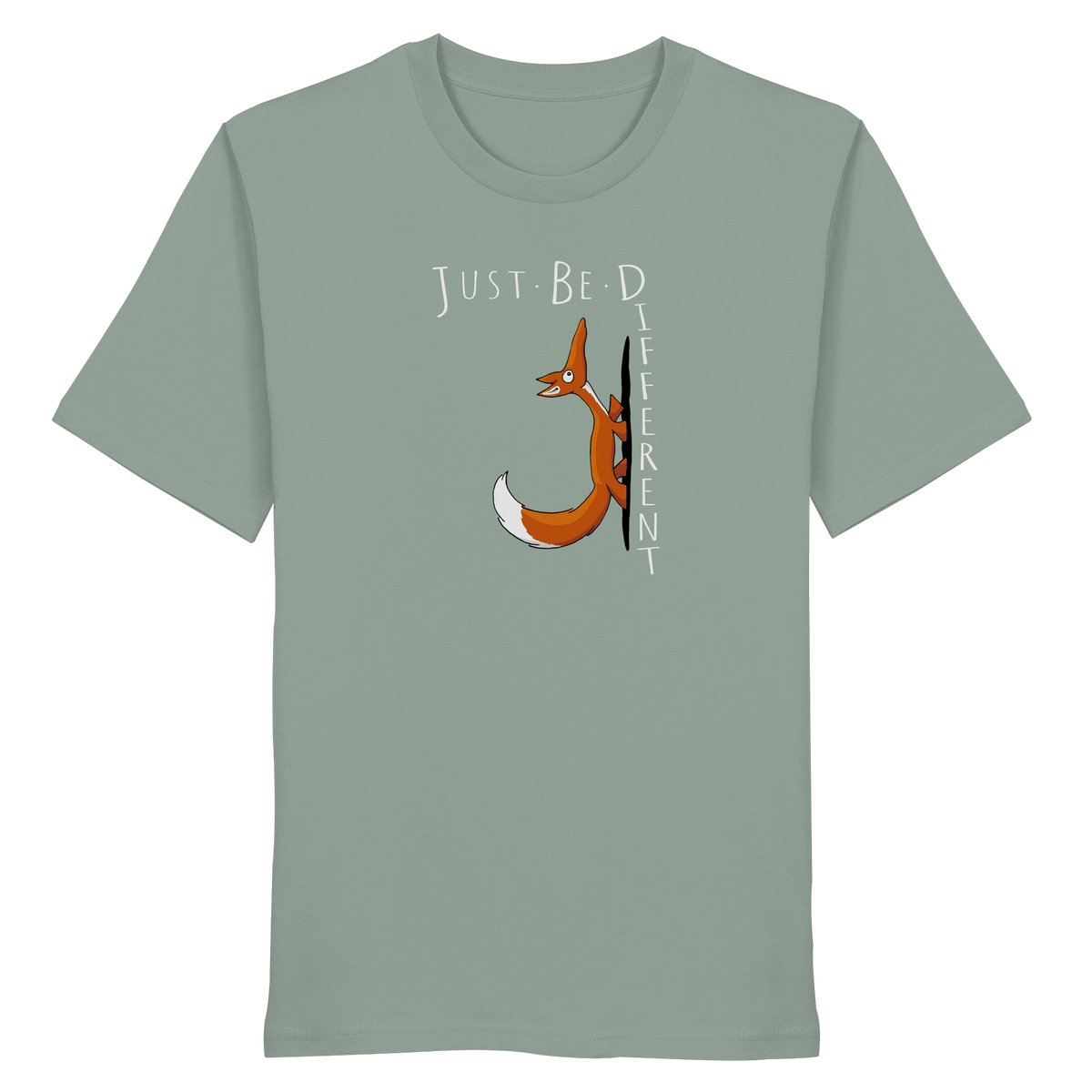 Just Be Different | Sei Anders, kleiner Fuchs - Organic Shirt