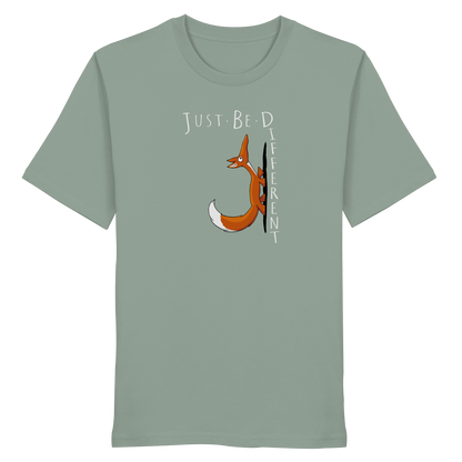 Just Be Different | Sei Anders, kleiner Fuchs - Organic Shirt