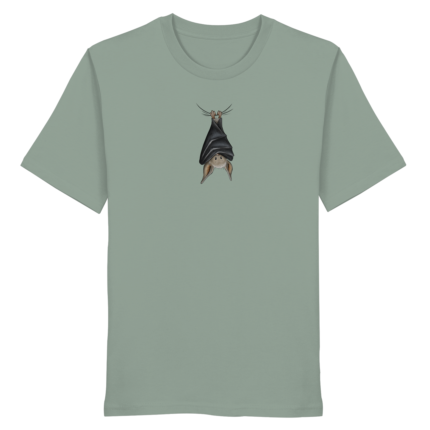 Lustig chillende Fledermaus - Organic Shirt