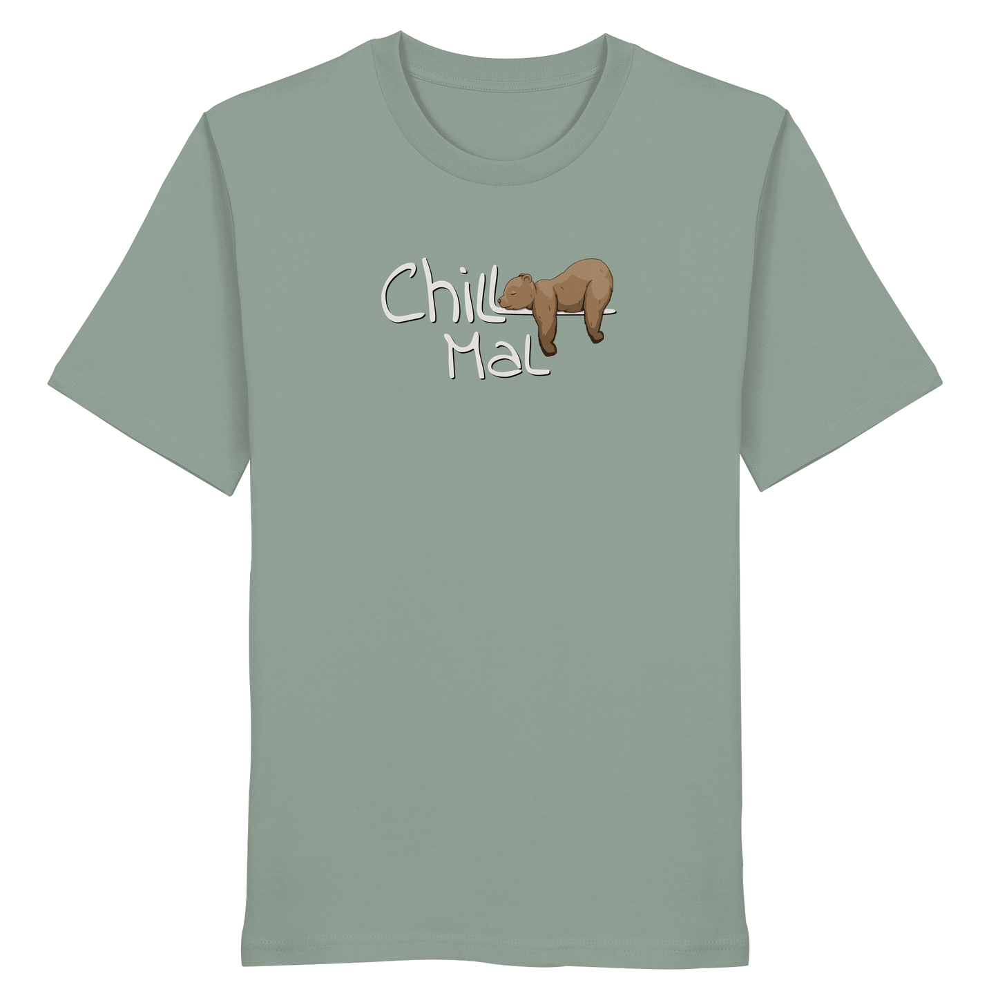 Chill Mal schläfriger Braunbär - Organic Shirt