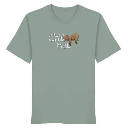 Chill Mal schläfriger Braunbär - Organic Shirt