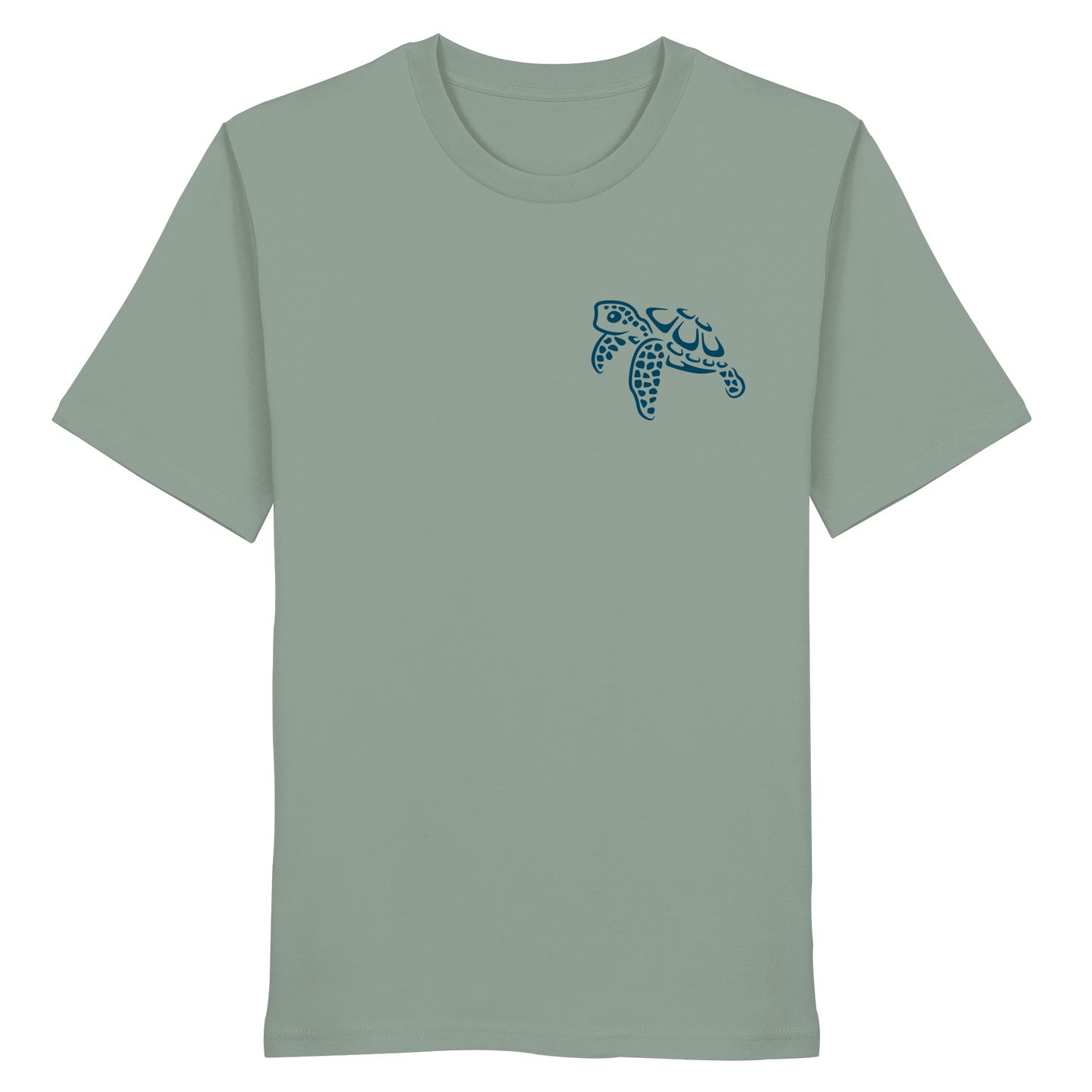 Lässig lustige Wasserschildkröte - Organic Shirt