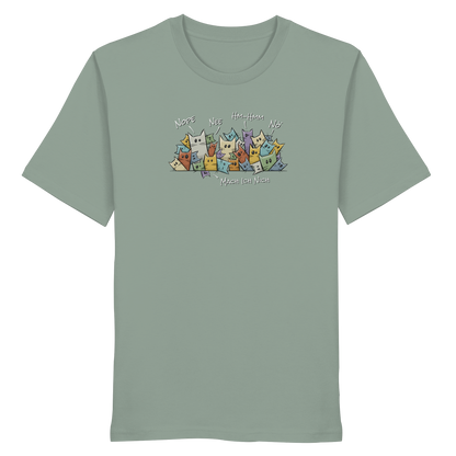 Nope, Nee, Nö Katzen - Organic Shirt