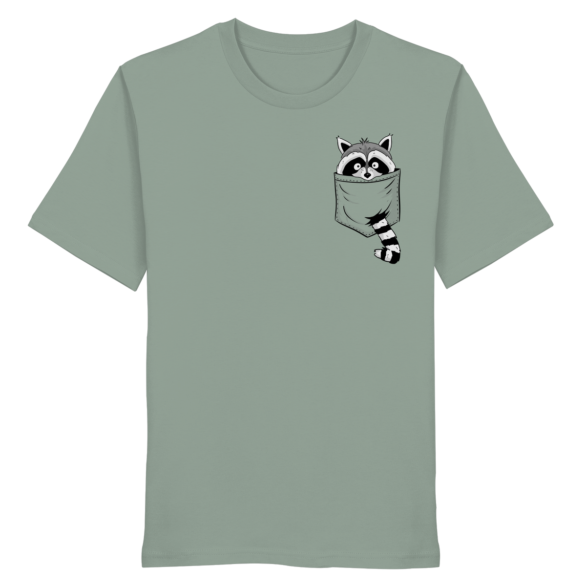 Waschbär in Deiner Tasche - Organic Shirt