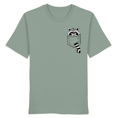 Waschbär in Deiner Tasche - Organic Shirt