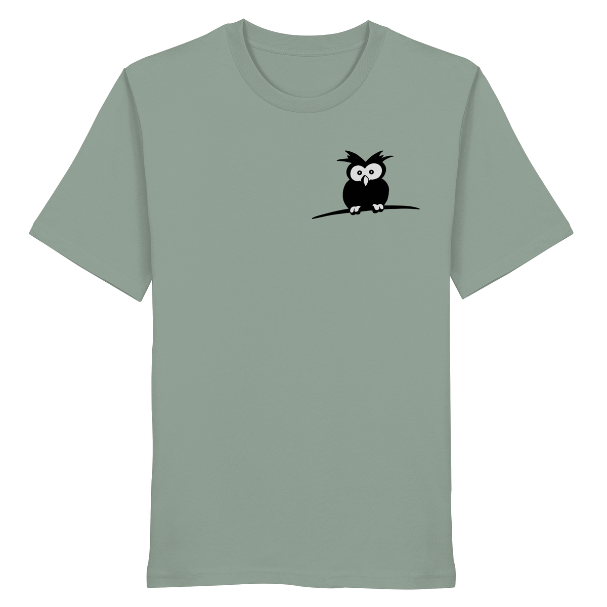 Kleine struppige Eule - Organic Shirt