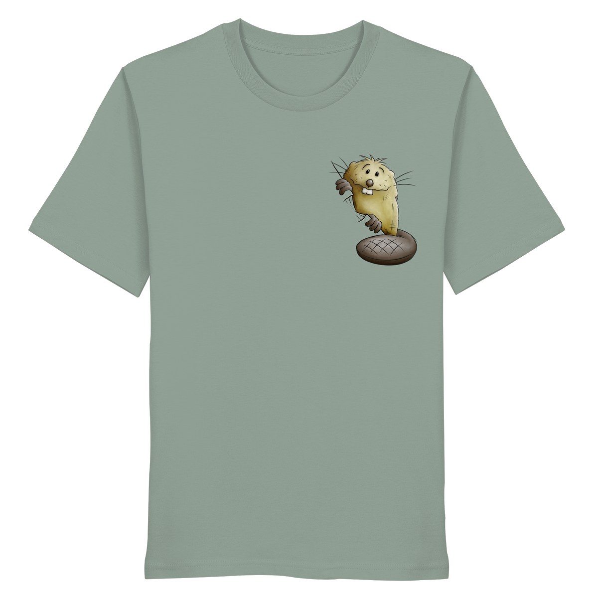 Lustiger frecher Biber - Organic Shirt