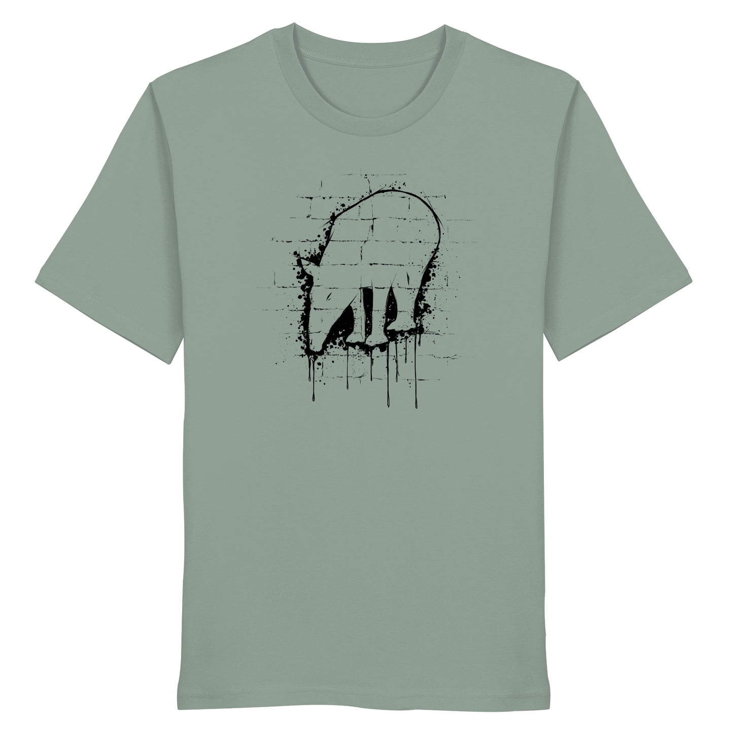 Urban Street Art Tapir Silhouette - Organic Shirt