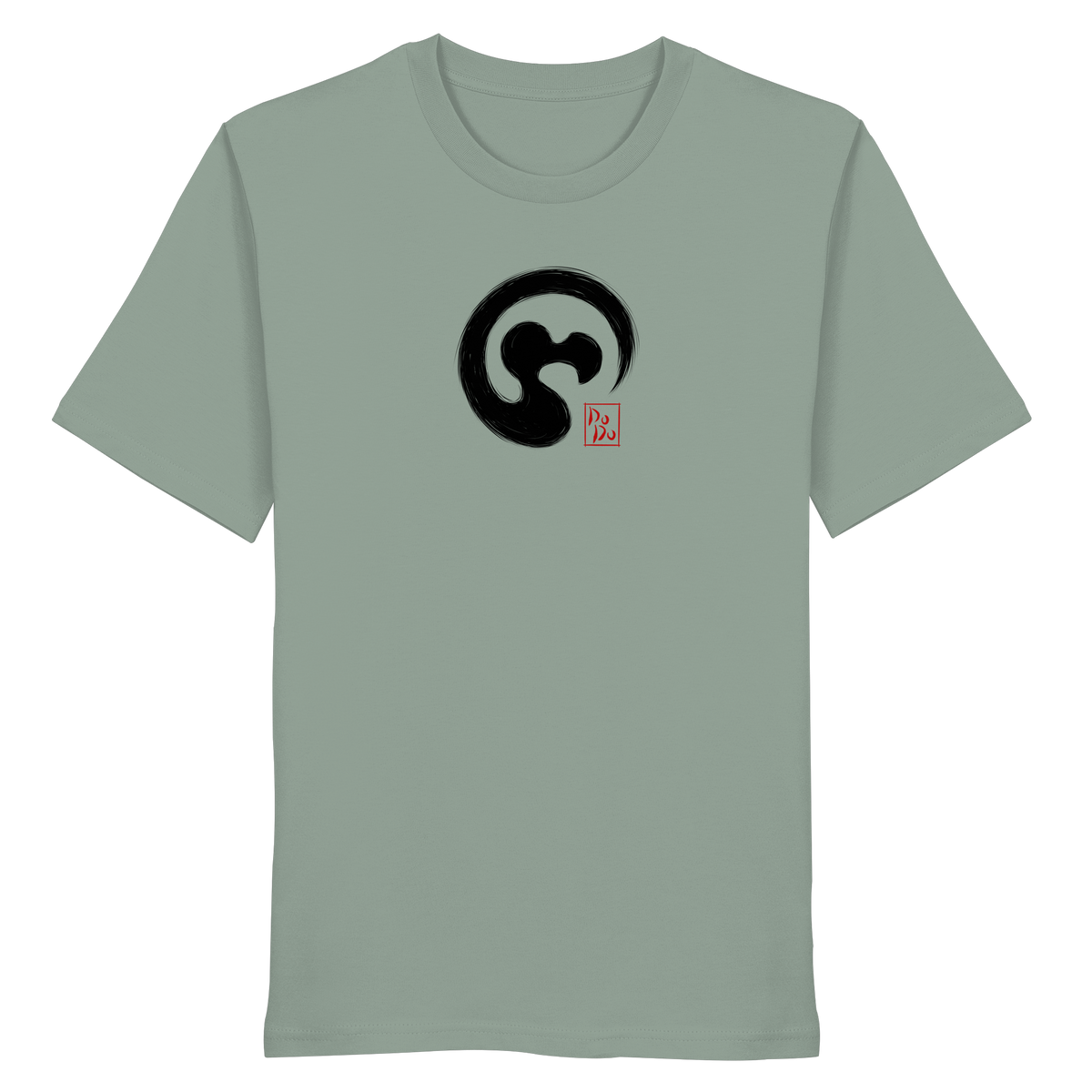 Zen Dodo im japanischen Enso Kreis - Organic Shirt